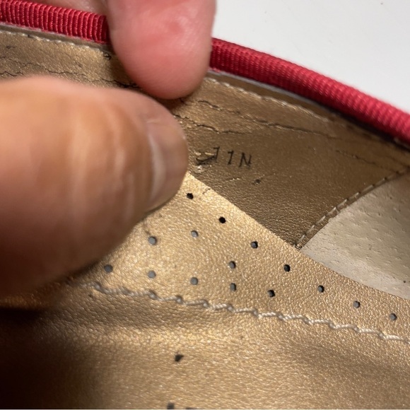 VANELI 8W woven rainbow zig zag flats/ Ballet Flats - Picture 7 of 11